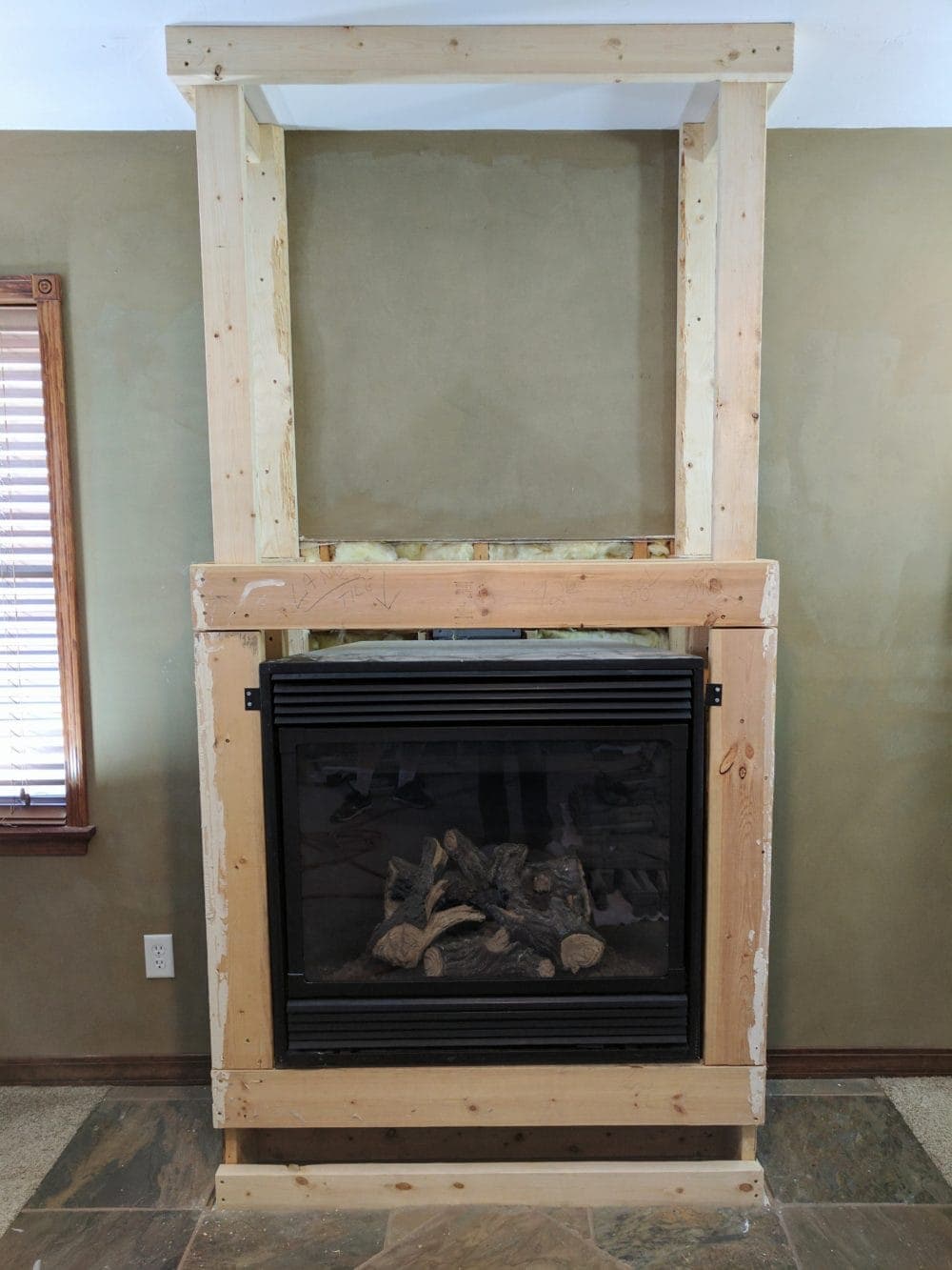 DIY Fireplace Makeover