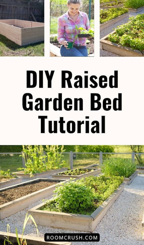 DIY Raised Garden Bed Tutorial