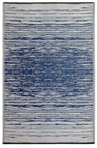 Navy blue outdoor rugs on amazon