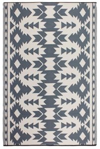 Aztec style outdoor rugs on amazon