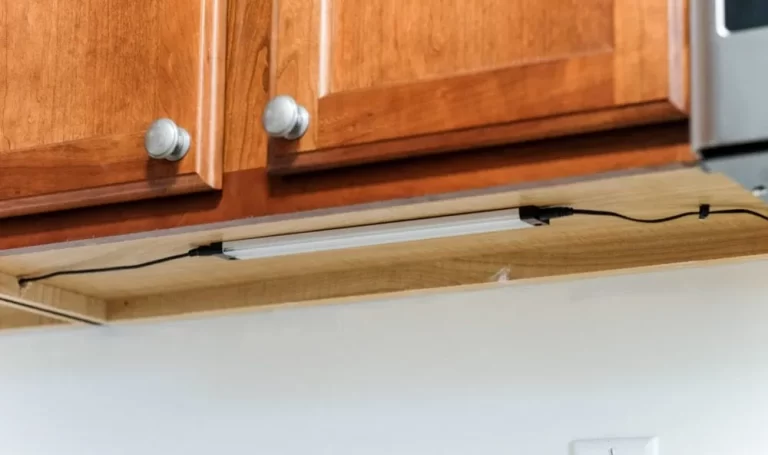 how to add under cabinet lighting in kitchen diy