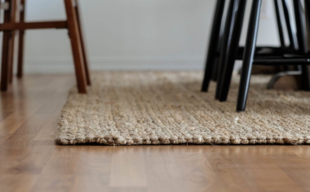 Jute Rug closeup