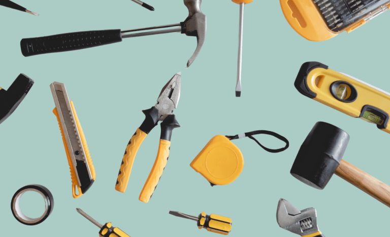 collection of tools and Gift Ideas for DIYers