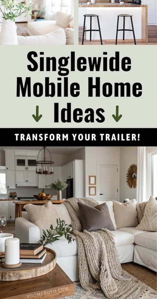 epic Singlewide Mobile Home Ideas transform your trailer