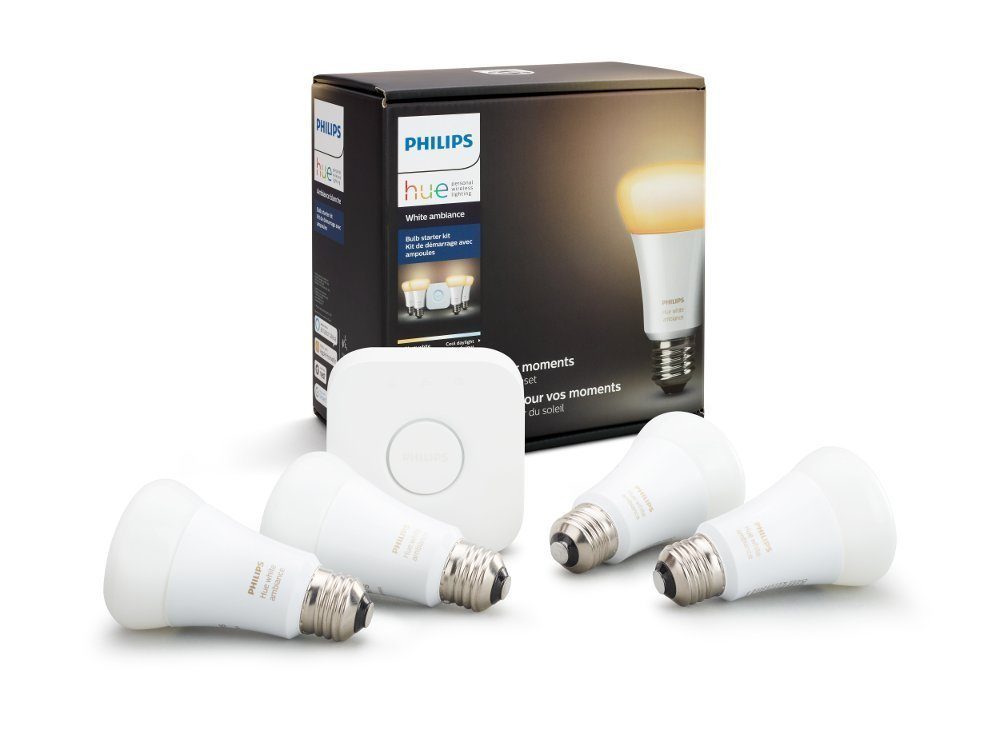 philips hue white ambiance LED light bulbs