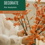 Autumn color decorating ideas