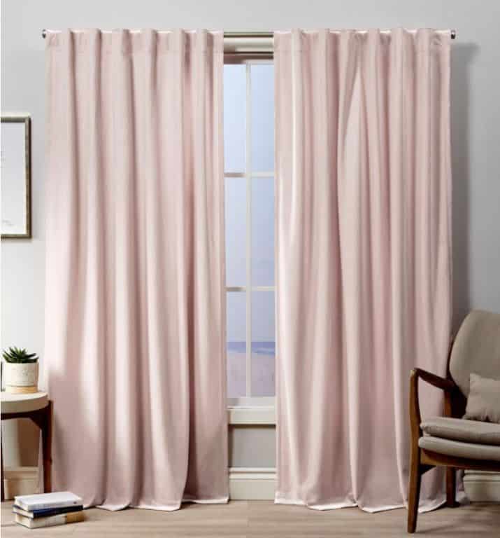 hidden tab curtains