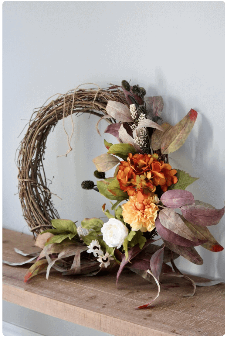 fall diy halloweeen wreath ideas autumn