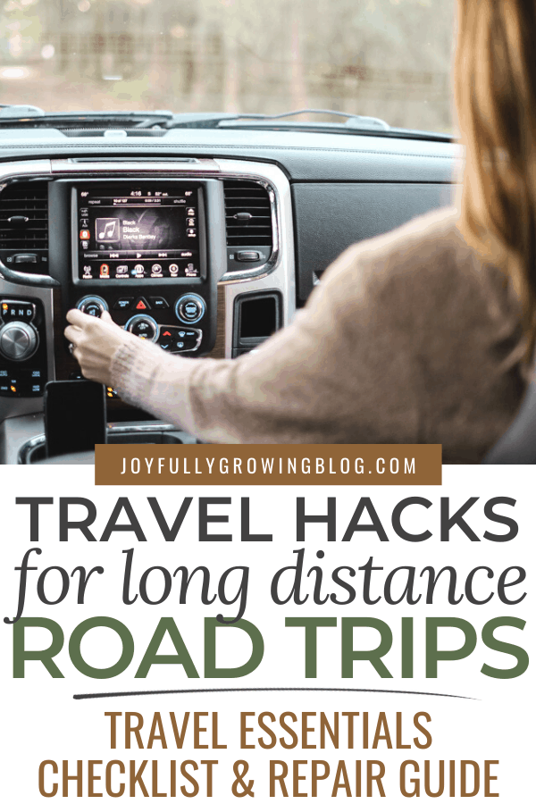 travel hacks for long distance road trips