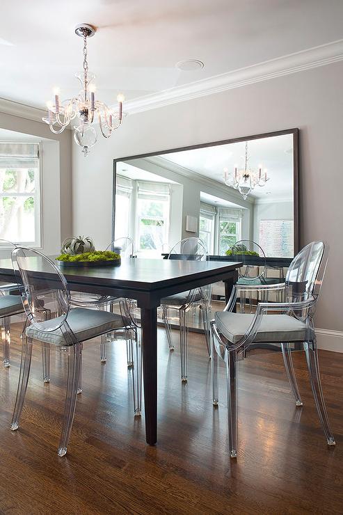 Thunder gray paint dining room