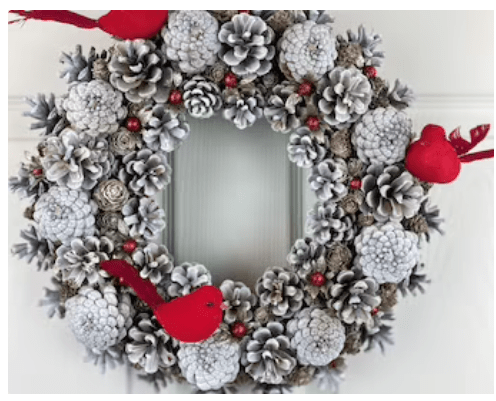 winter wreath birds