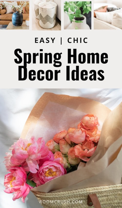 Easy Spring Decorations: Spring Home Decor Ideas