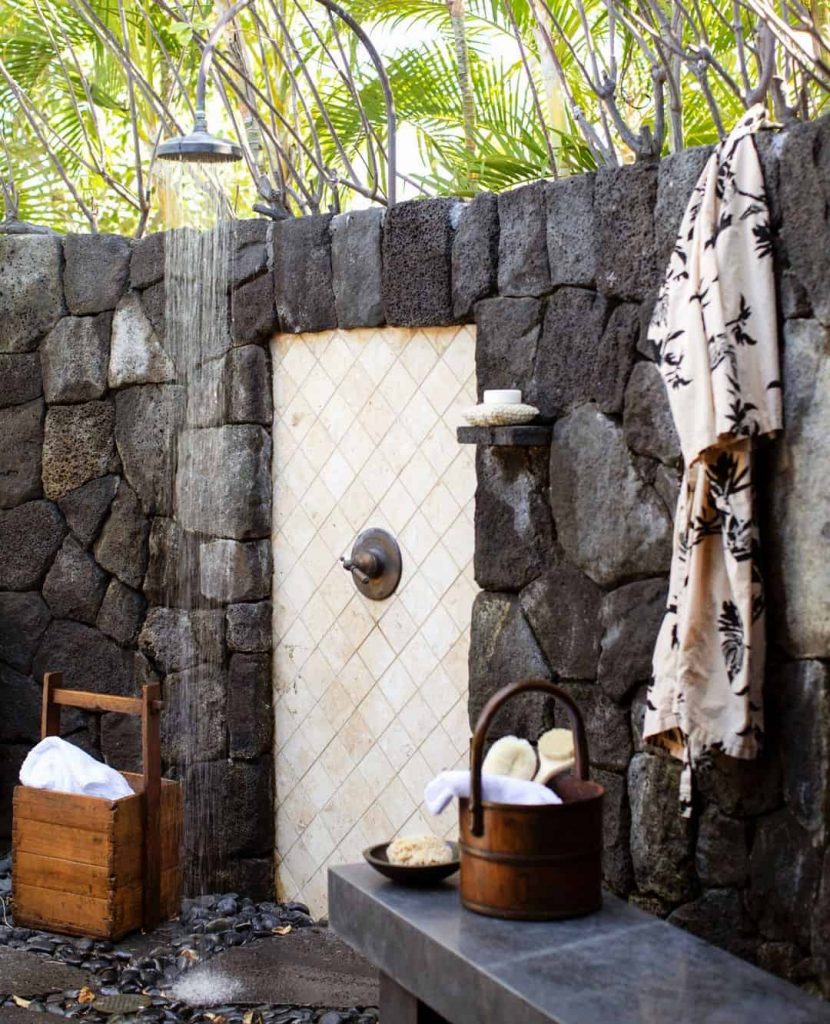 Outdoor Shower Inspiration: 40 Ideas To Create A Backyard Oasis