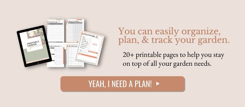 printable garden planner