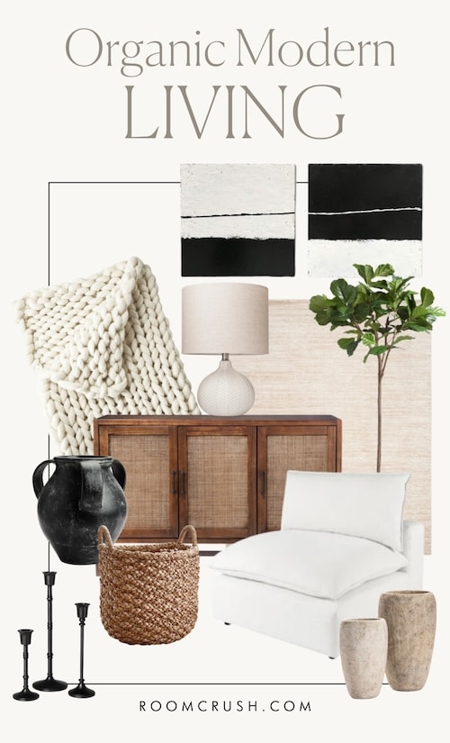 Organic Modern Decor Shopping Guide