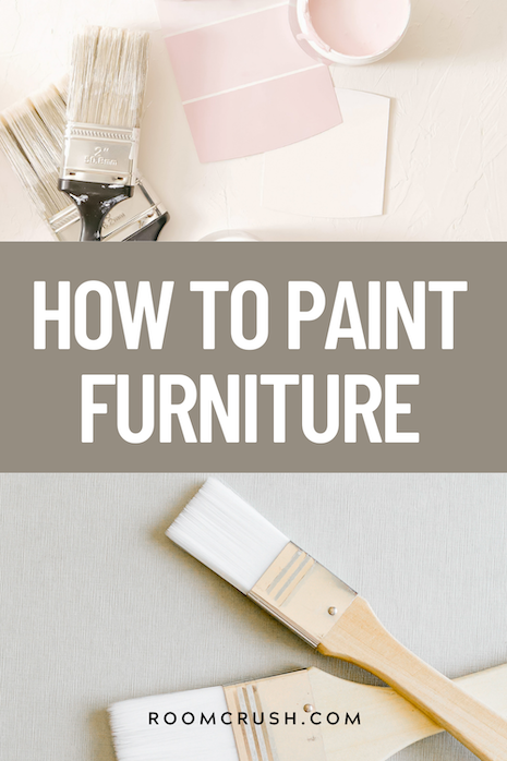 How To Properly Paint Furniture