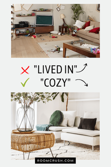 'Lived in' vs 'cozy' home decor tips