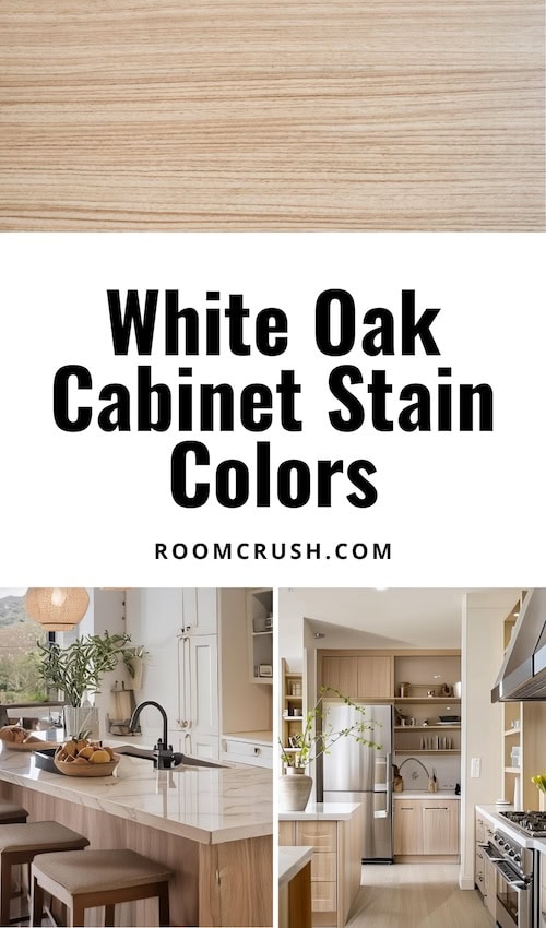 White Oak Cabinet Stain Colors Guide