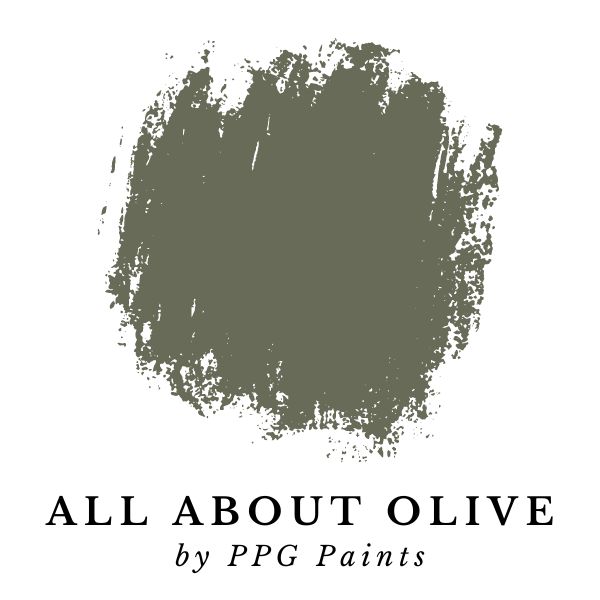 All About Olive by PPG paint color splotch