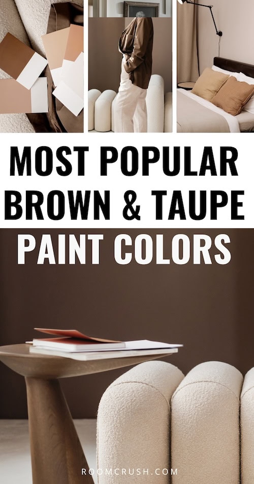 brown color palette popular brown and taupe paint colors 