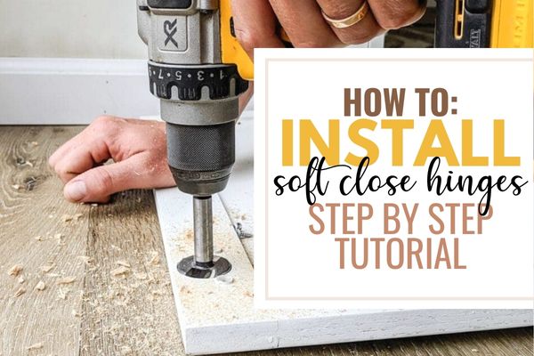 how to install soft close hinges yourself DIY