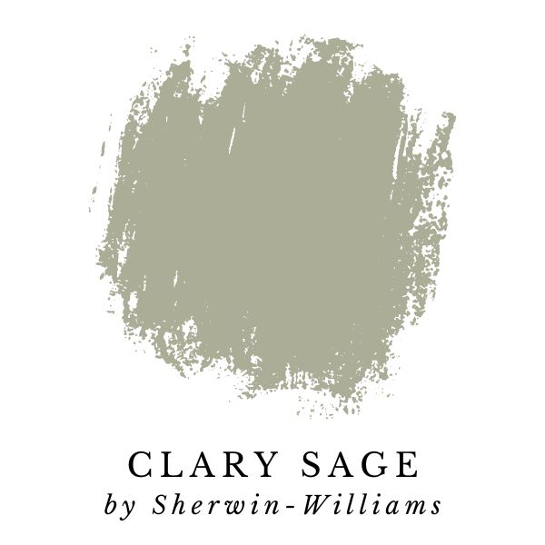 Clary Sage by Sherwin-Williams paint color splotch