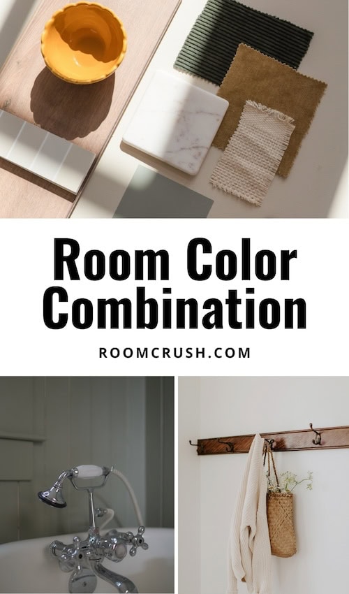 Helpful room color combination guide with trending paint colors