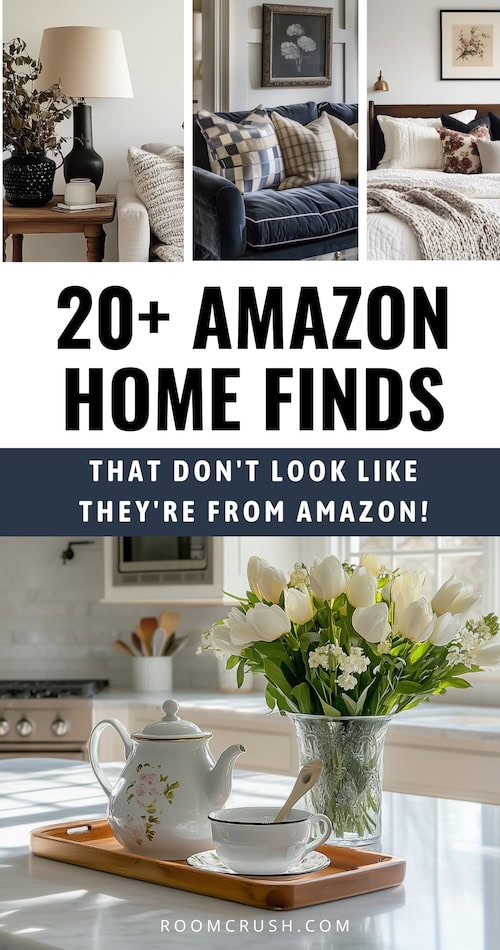 Charming Amazon home finds that dont look like Amazon decor!