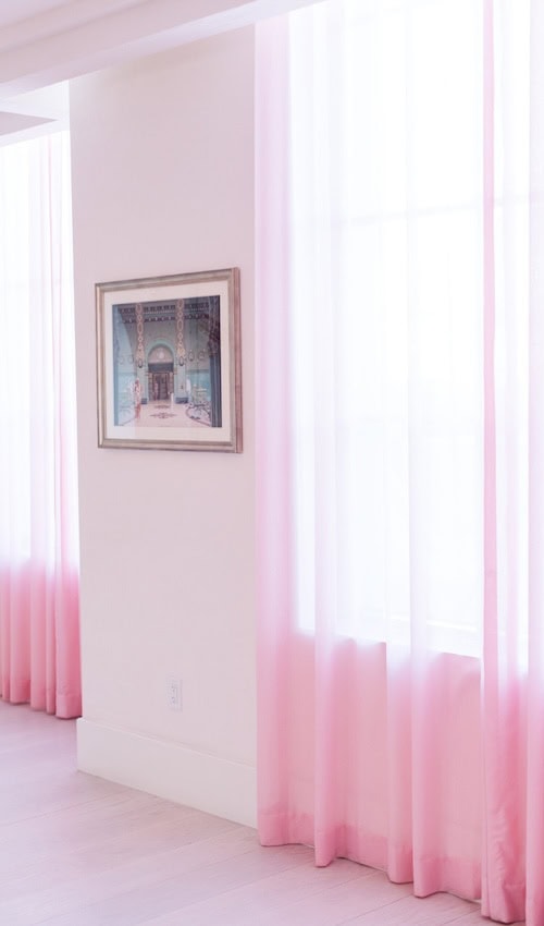 palm beach aesthetic - palm beach decor pink curtains